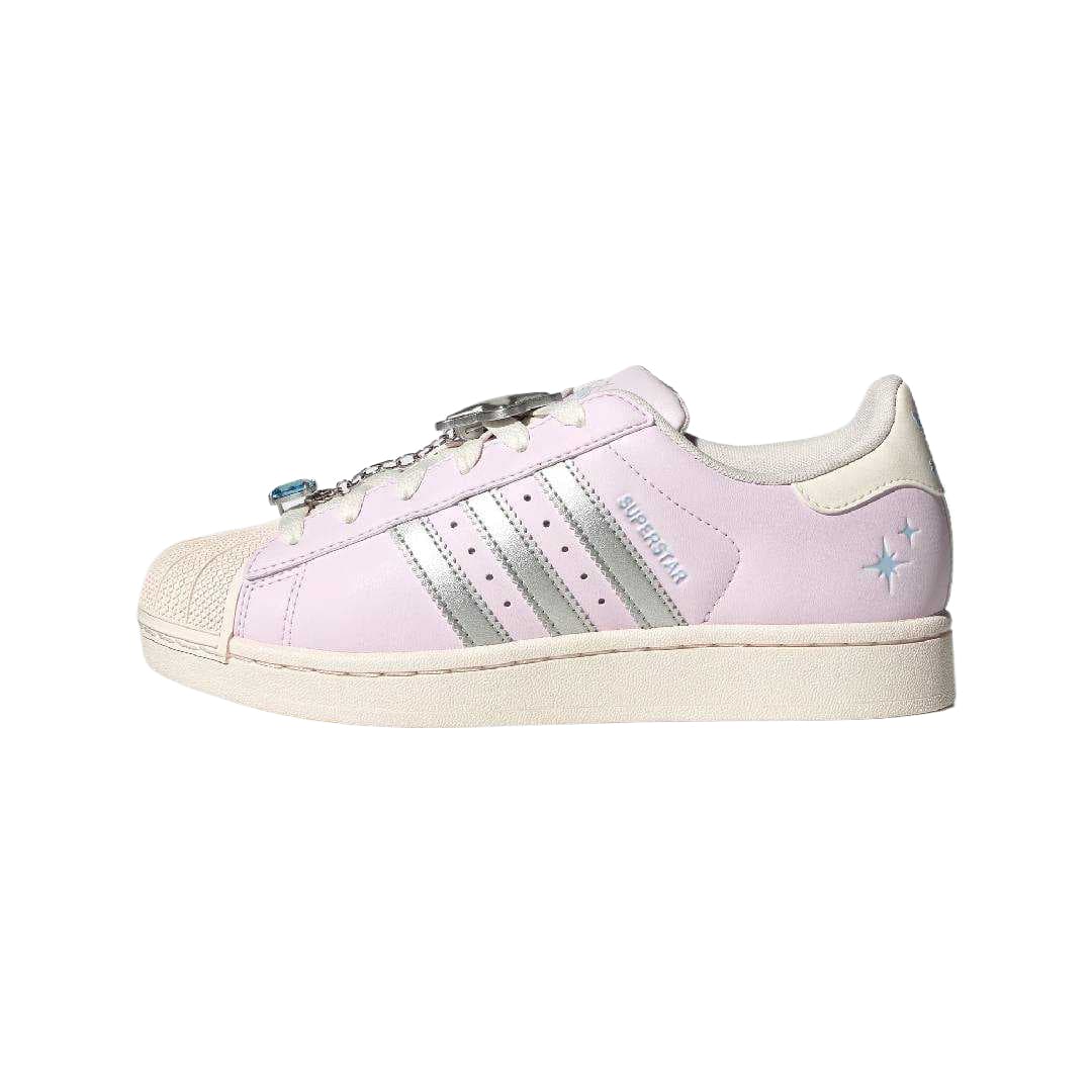 Кроссовки Adidas Originals Superstar 2 Синтетическая кожа Низкие кеды для скейтбординга Женские Розовые - изображение 1