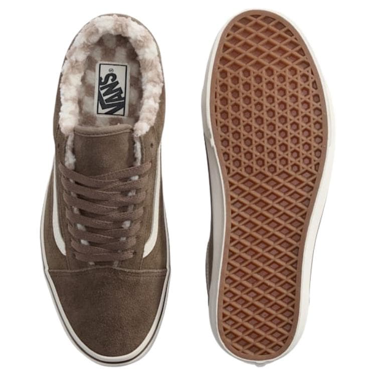 Кроссовки Vans Old Skool Скейтборд Кроссовки Унисекс Коричневый - изображение 3