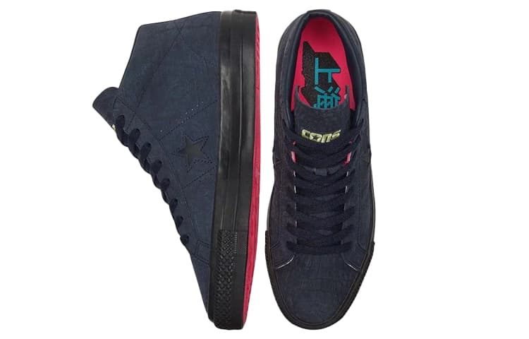 Кроссовки Converse One Star Pro Mid Navy - изображение 5