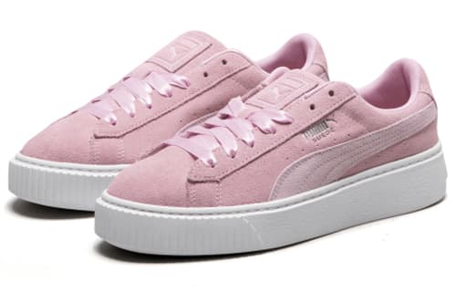 Кроссовки PUMA Suede Platform Gen Pink - изображение 2