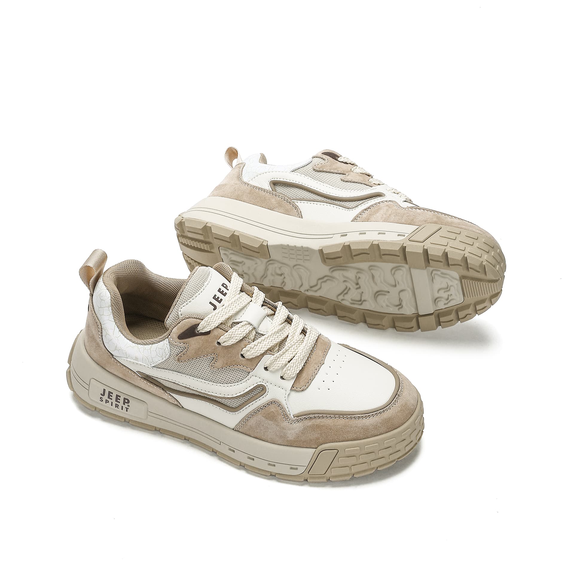 Кроссовки JEEP SPIRIT Low Top Sneakers Brown - изображение 6