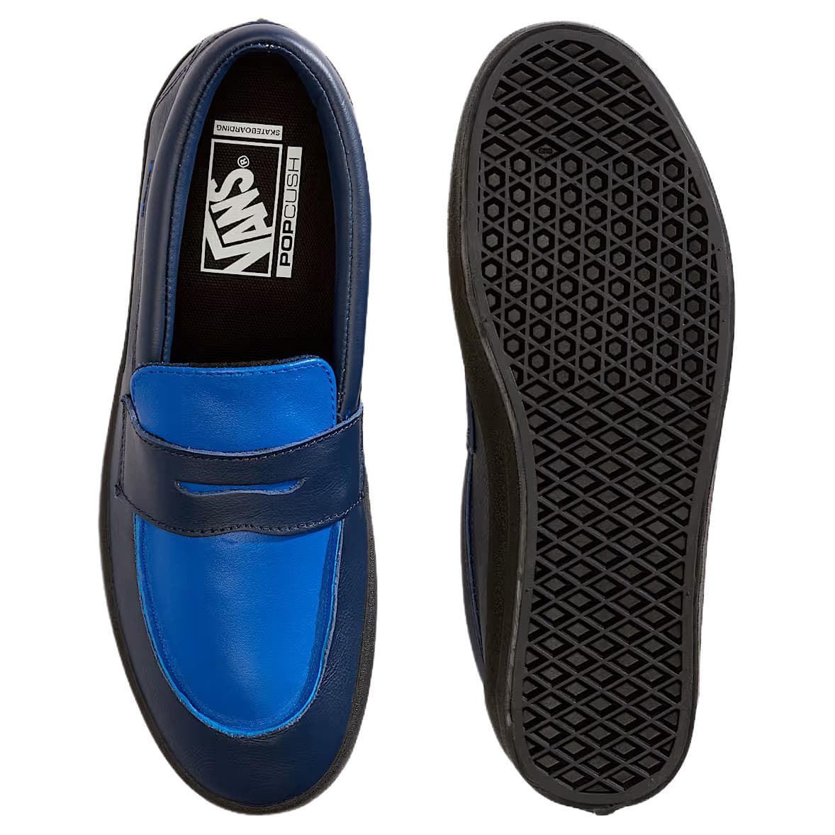 Кроссовки Vans Skate Loafer Скейтборд Кроссовки Женские Синие - изображение 4