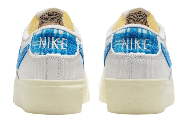Кроссовки Nike Blazer Low Platform White Blue - изображение 5