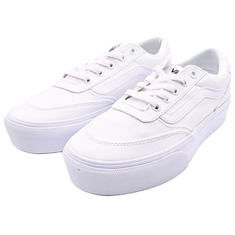 Кроссовки Vans Brooklyn LS Устойчивая к истиранию низкая обувь для скейтбординга Женская Белая - изображение 3