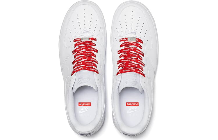 Кроссовки Supreme x Nike Air Force 1 "Box Logo" - изображение 3