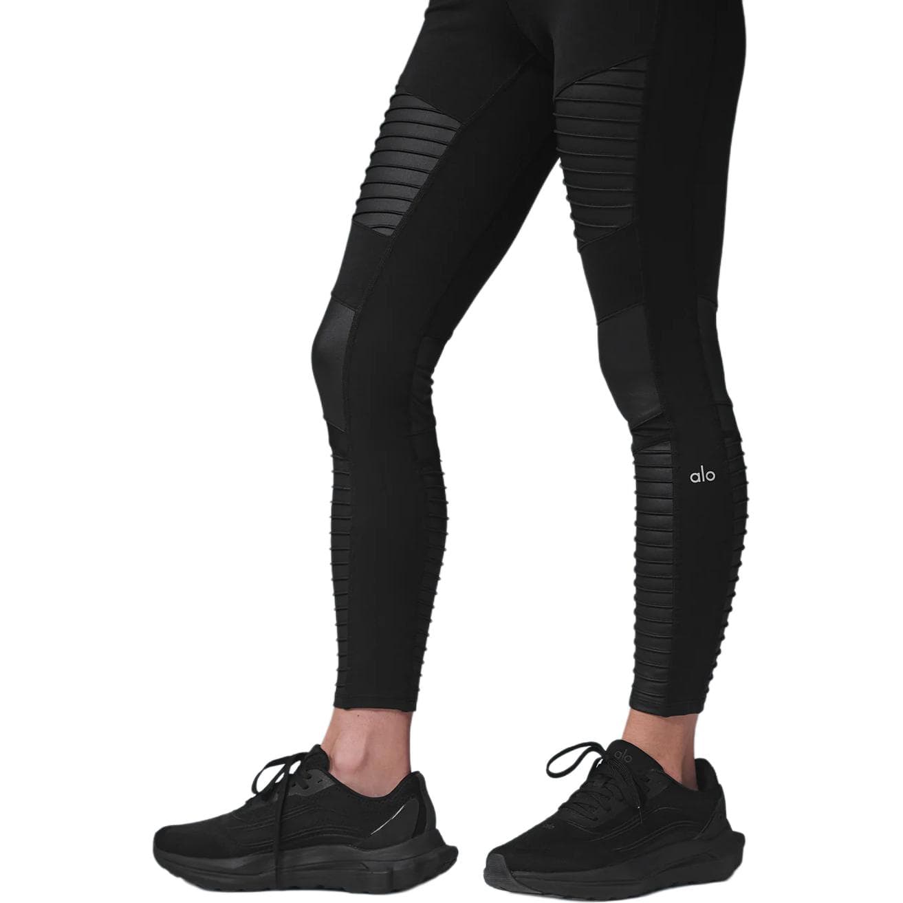 Alo Yoga Moto Leggings Black - изображение 7