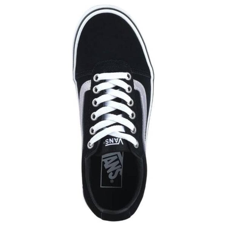 Кроссовки Vans Ward Мягкий и Комфортный Устойчивый к Износу Низкие Кроссовки для Скейтбординга Женские Черные - изображение 3