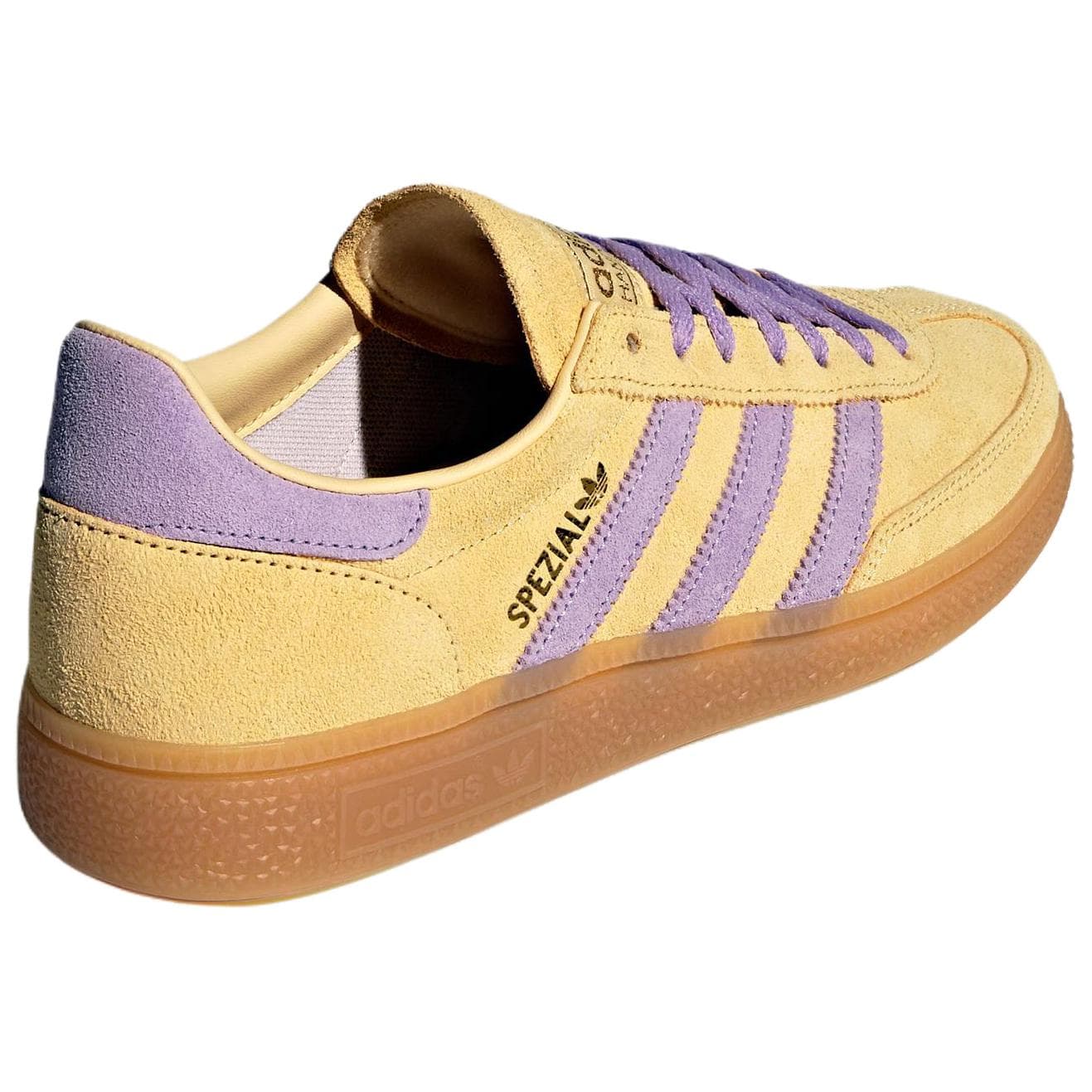 Кроссовки Adidas Originals HANDBALL SPEZIAL Синтетическая кожа кожа низкий топ скейтборд обувь женский светло-оранжевый желтый - изображение 5