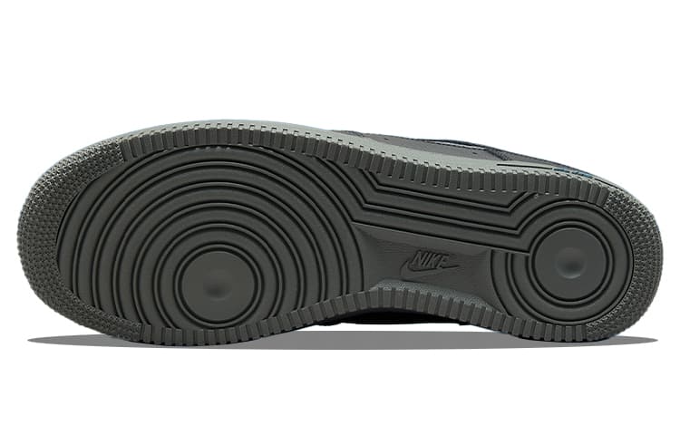 Кроссовки Nike Air Force 1 Low Black Blue — фото 5