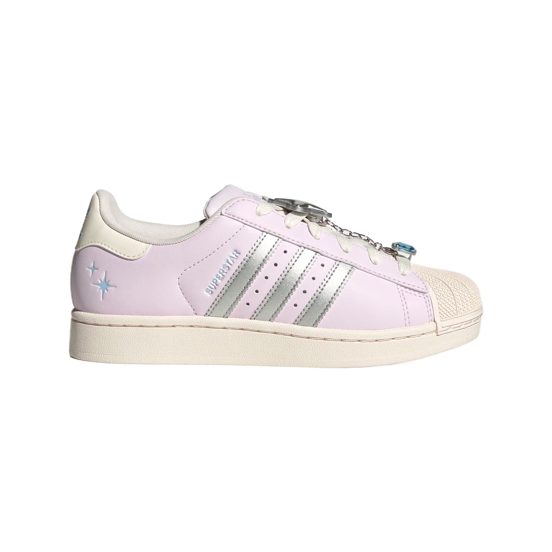 Кроссовки Adidas Originals Superstar 2 Синтетическая кожа Низкие кеды для скейтбординга Женские Розовые - изображение 2