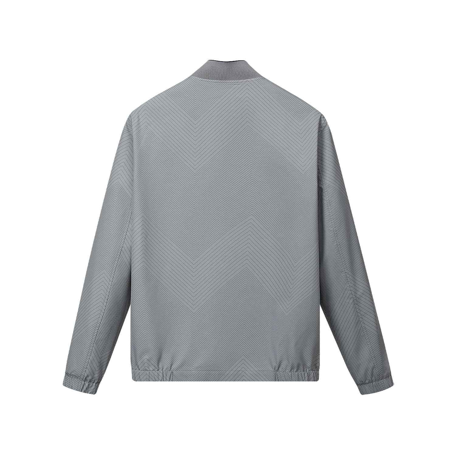 Куртка HLA Medium Gray Pattern 15 Men's Jackets HLA Средне-серый узор 15 мужские куртки - изображение 2