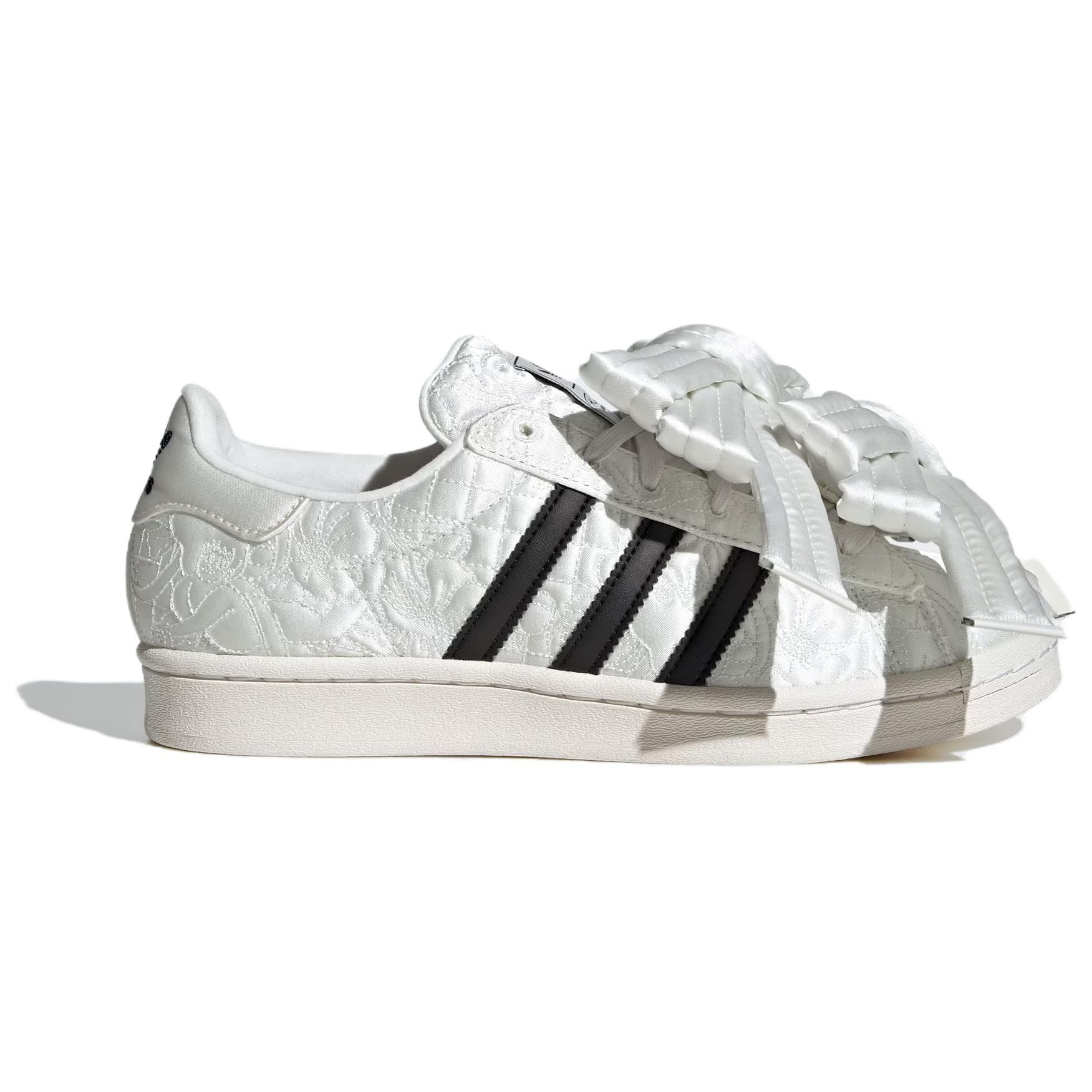 Кроссовки Caroline Hu X adidas originals Superstar W Устойчивые к истиранию низкие скейтбордические кроссовки для женщин Белые - изображение 2