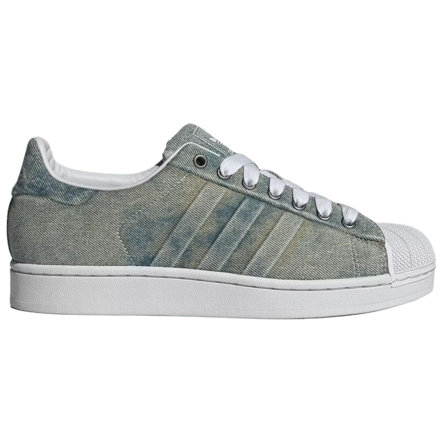 Кроссовки Adidas Originals Superstar 82 Текстиль Резина Классический и Универсальный Скейтборд Обувь Унисекс Серый Синий - изображение 2