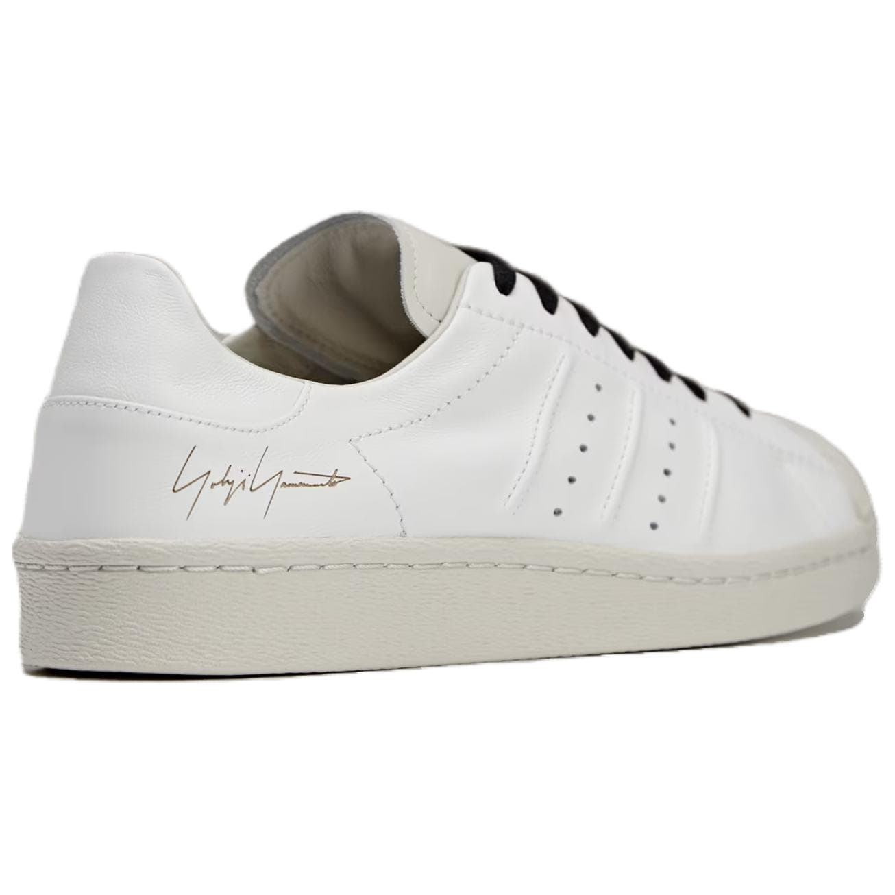 Кроссовки Y-3 Superstar Унисекс повседневная обувь для скейтборда с тонкой подошвой белый - изображение 3
