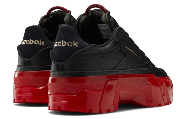 Кроссовки Reebok Club C Cardi B Black Red - изображение 4
