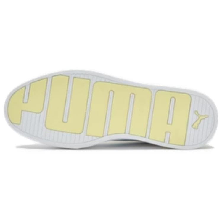 Кроссовки PUMA Skye визуально увеличивает рост Низкие кроссовки для скейтбординга Женские Бежевые - изображение 4