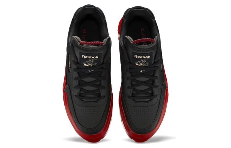 Кроссовки Reebok Club C Cardi B Black Red - изображение 5