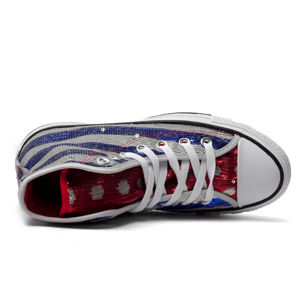 Кроссовки Converse Chuck Taylor противоскользящая устойчивая к истиранию высокая обувь для скейтбординга - изображение 4