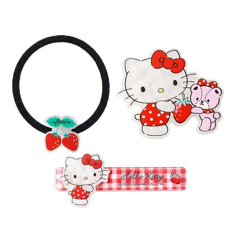 Заколка Sanrio Hello Kitty Акриловая резинка для волос Женская - изображение 3