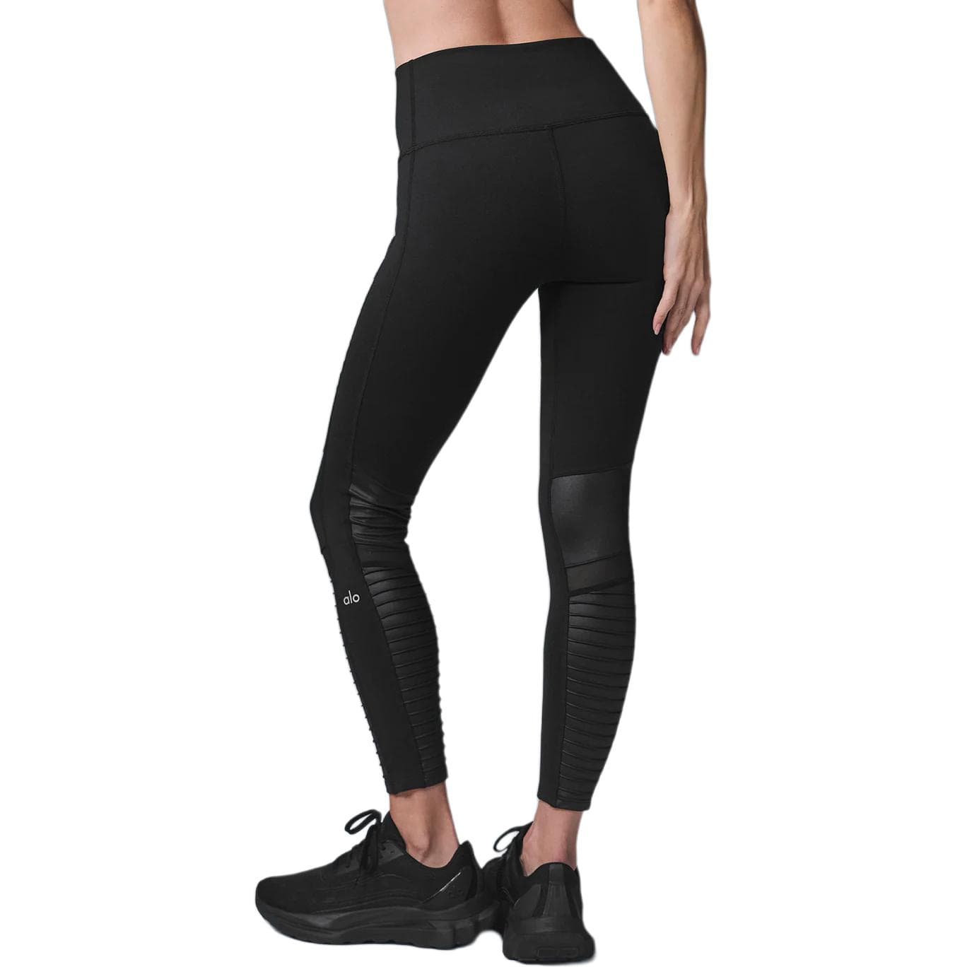 Alo Yoga Moto Leggings Black - изображение 6
