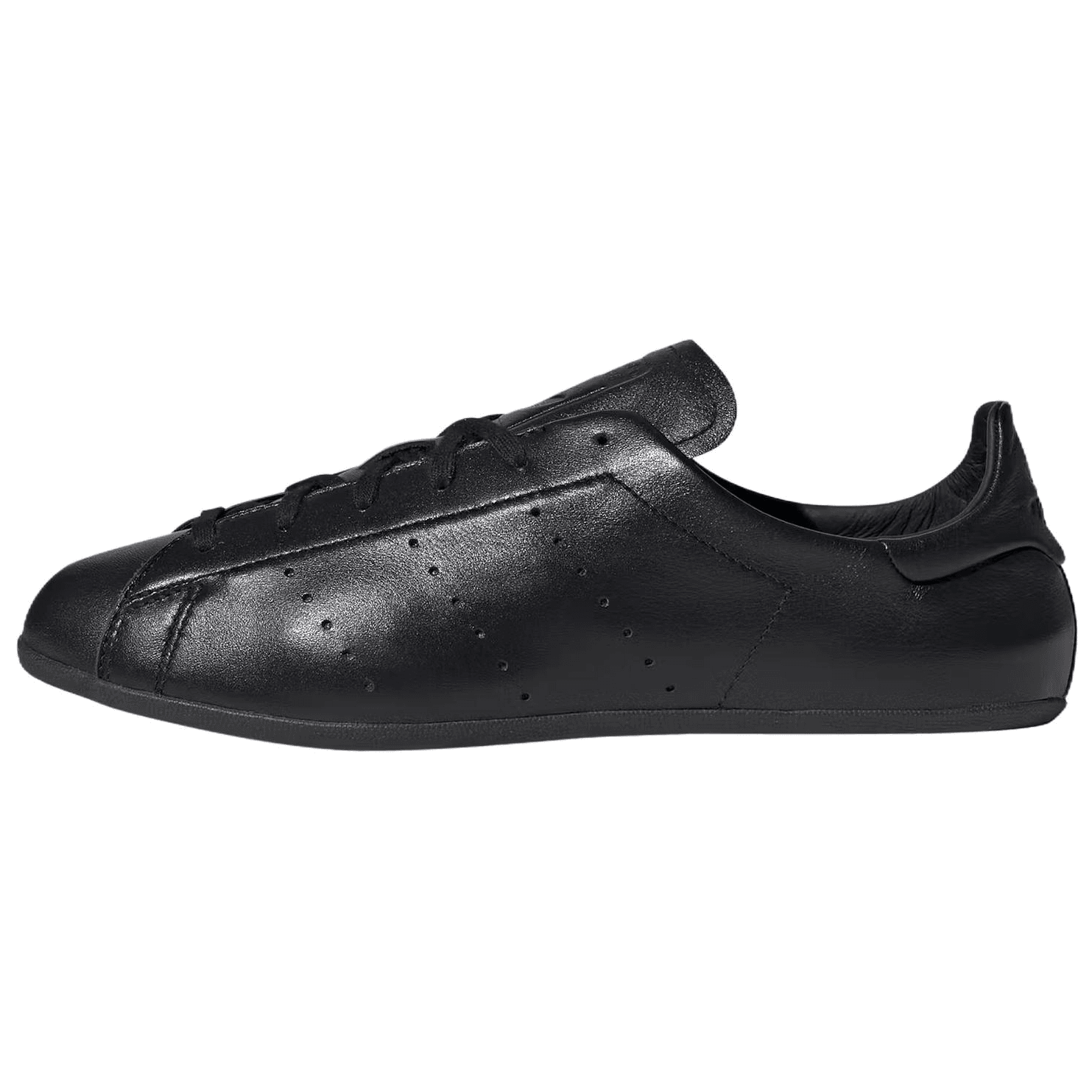 Кроссовки Adidas Originals Stan Smith Устойчивая к истиранию низкая обувь для скейтбординга Женская Черная - изображение 1