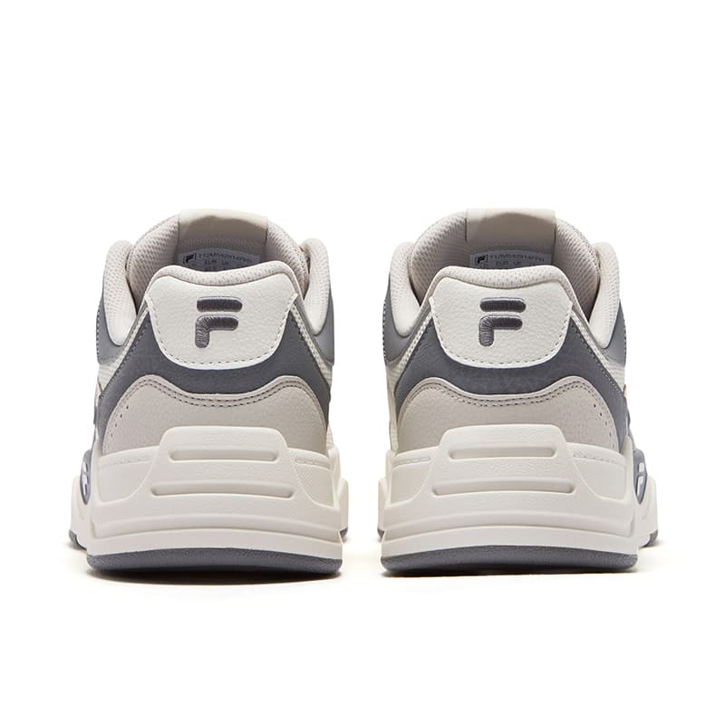 Кроссовки FILA FUSION 50 50 DX Текстиль Синтетическая кожа Низкие кеды для скейтбординга Мужские Цвет раннего снега Серый - изображение 5