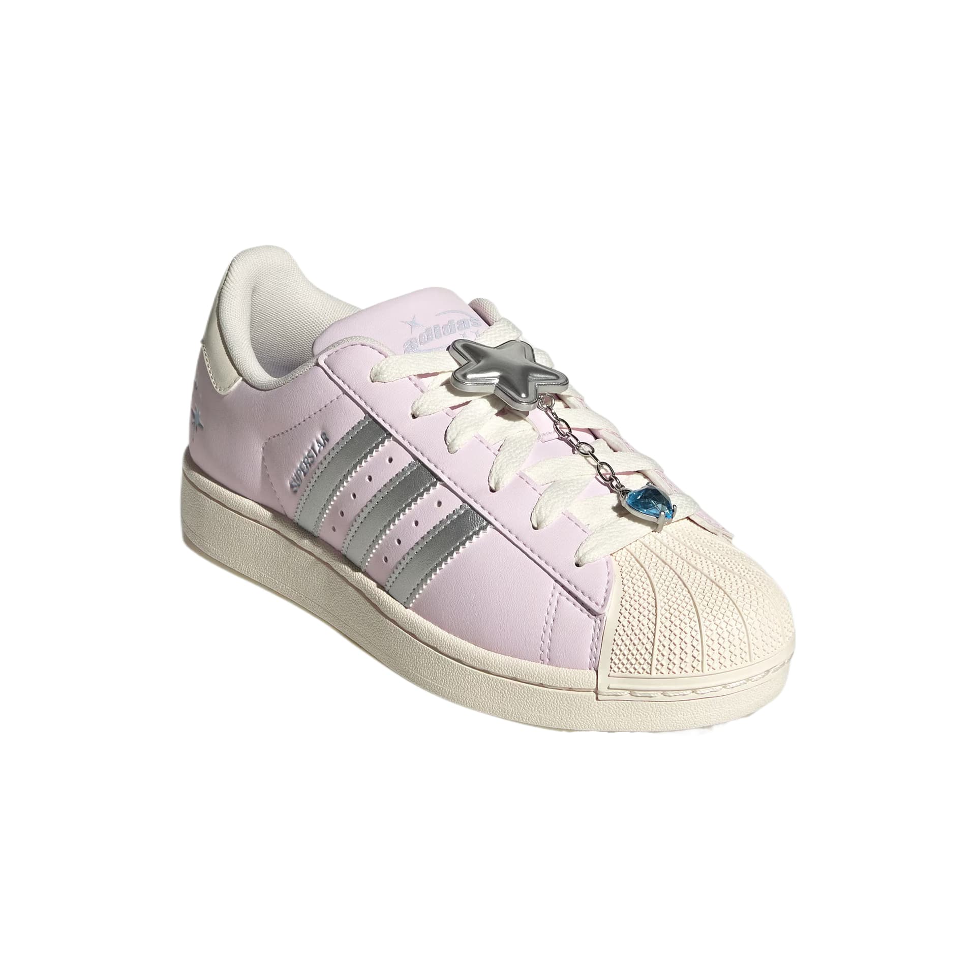 Кроссовки Adidas Originals Superstar 2 Синтетическая кожа Низкие кеды для скейтбординга Женские Розовые - изображение 4