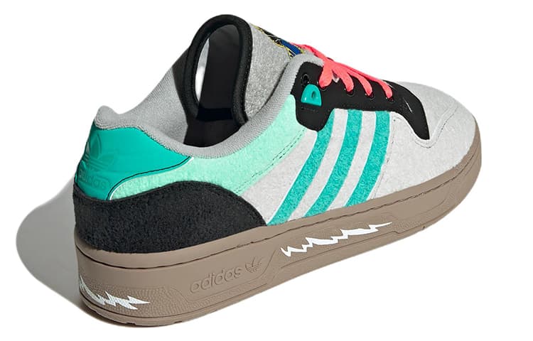 Кроссовки adidas Rivalry Low White Blue Black - изображение 4