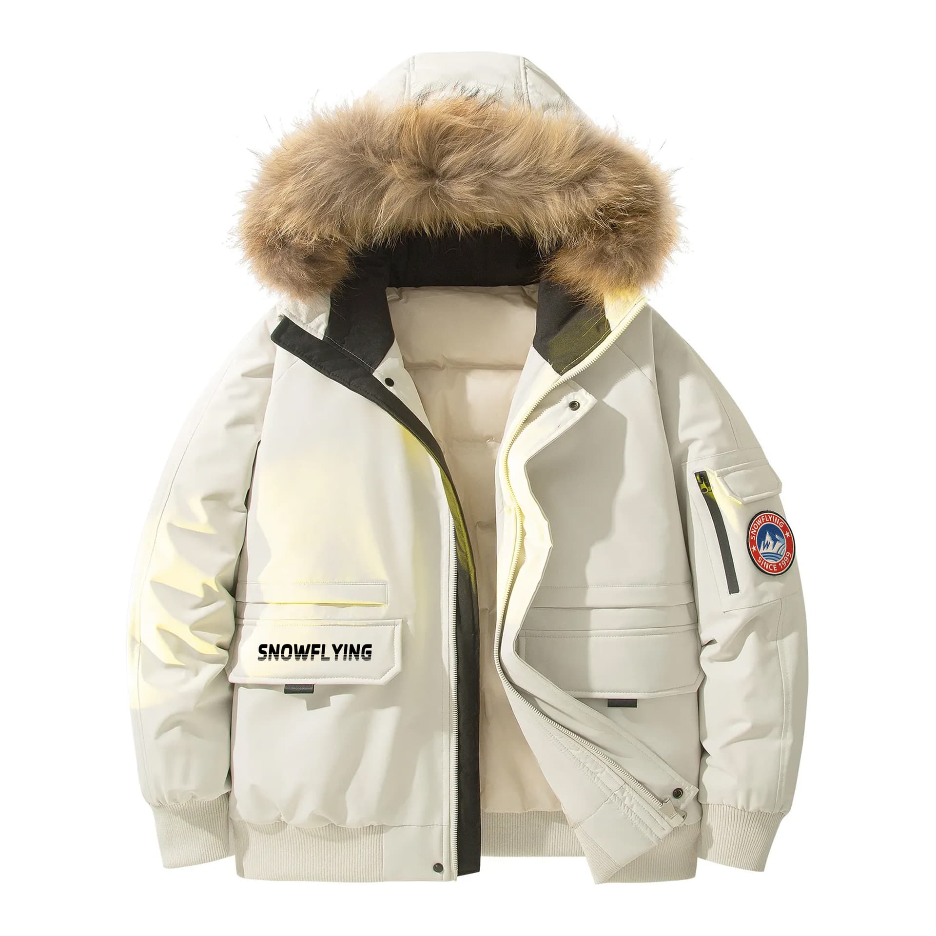 Зимняя куртка SNOW FLYING Winter Battle Collection Зимний Пуховик Унисекс - изображение 1