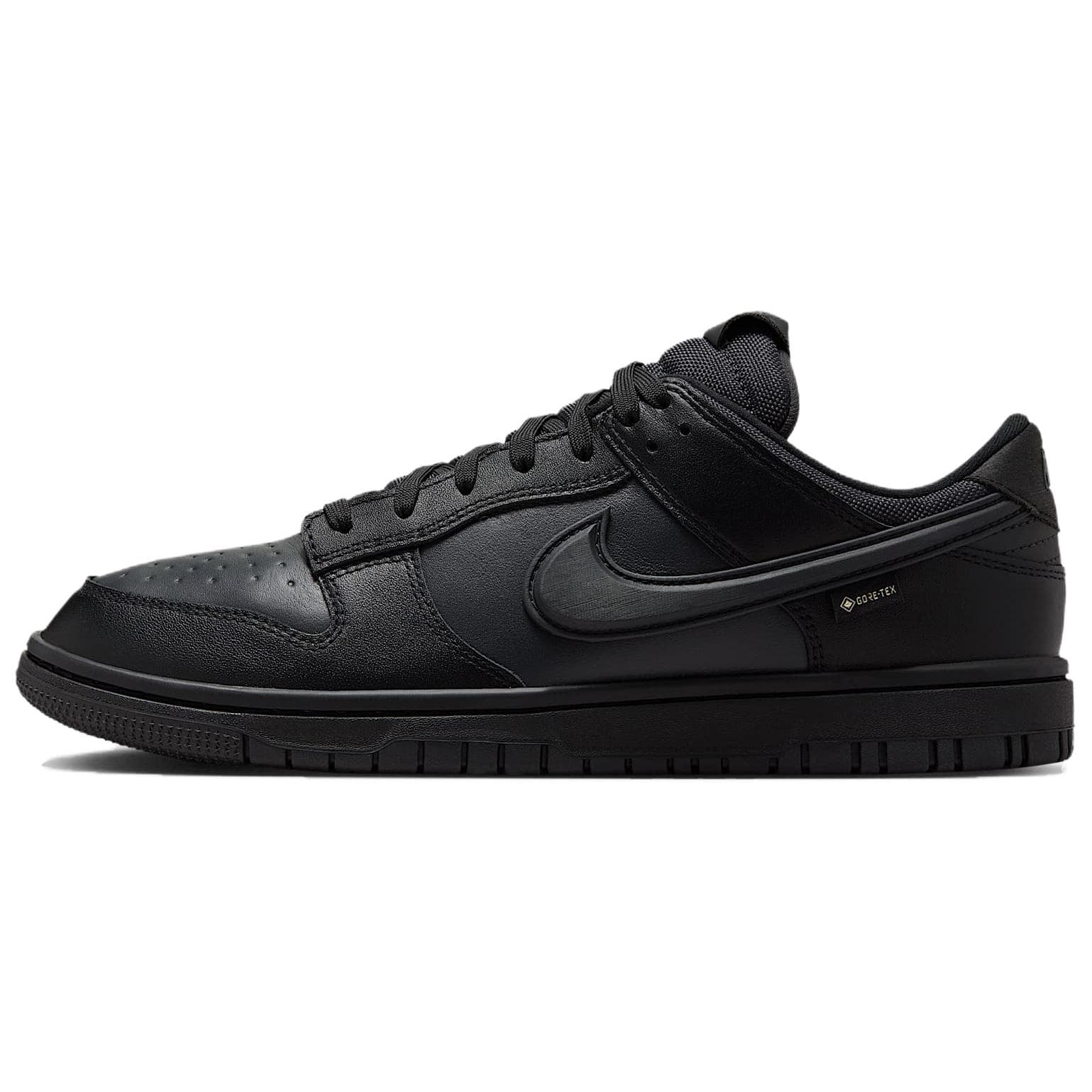 Кроссовки Nike Dunk Low Топ Скейтборд Обувь Мужская Черная - изображение 1