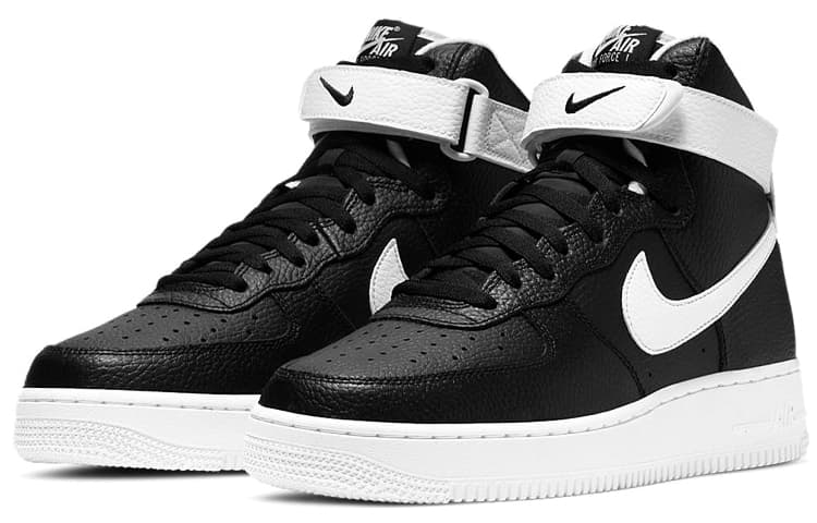 Кроссовки Nike Air Force 1 High Black White — фото 3