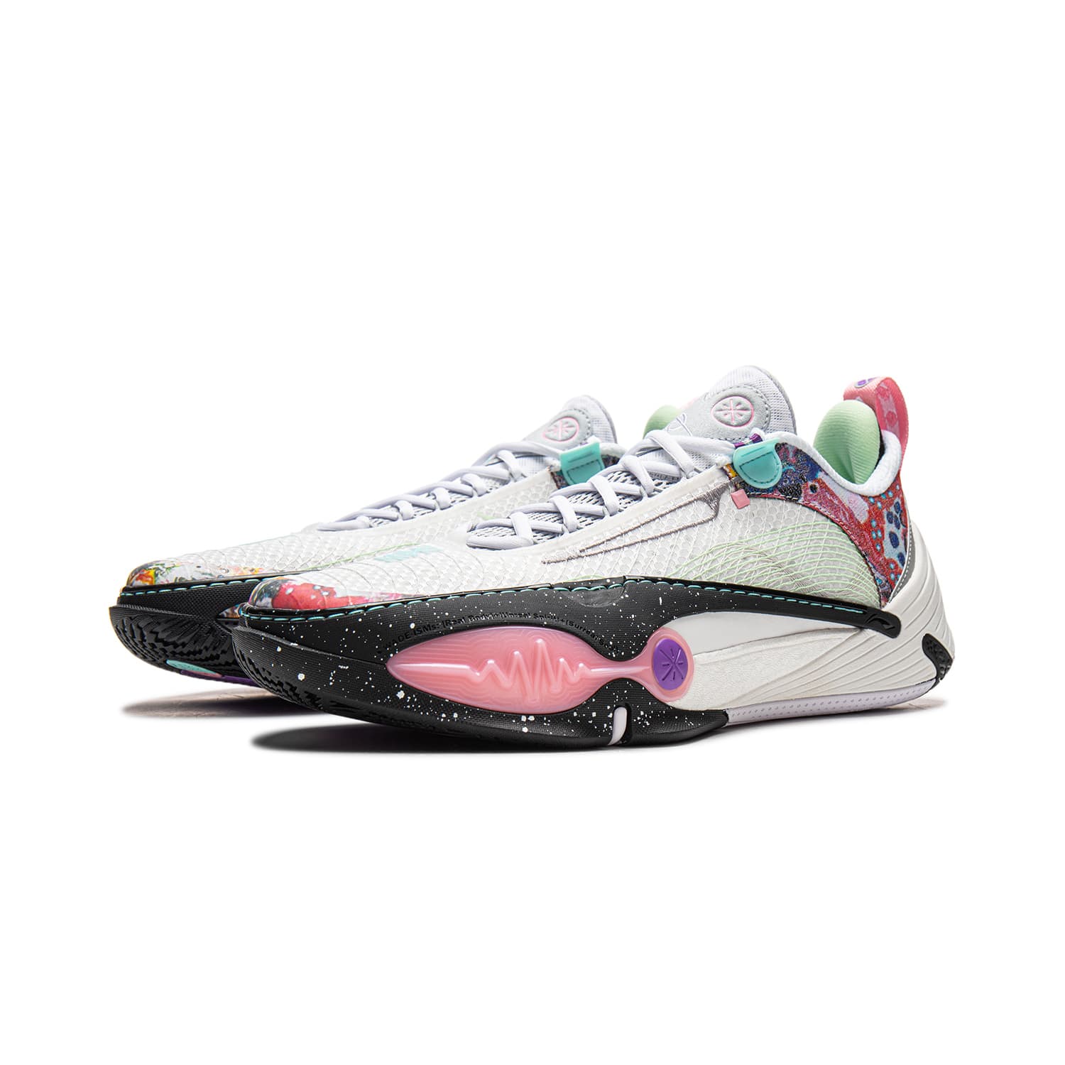 Кроссовки для баскетбола Li NING Wade All City 14 Амортизация Противоскользящие Устойчивые к износу Отскок Низкие Баскетбольные кроссовки Мужские - изображение 3