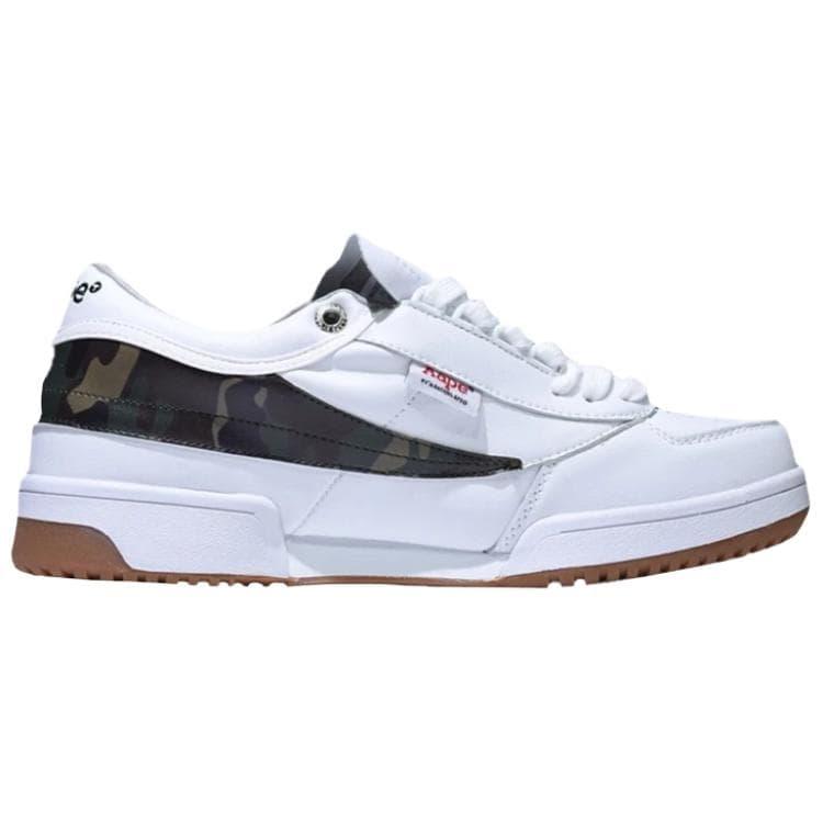 Кроссовки Aape x FILA Низкие Скейтборд Кроссовки Мужские Белые - изображение 2