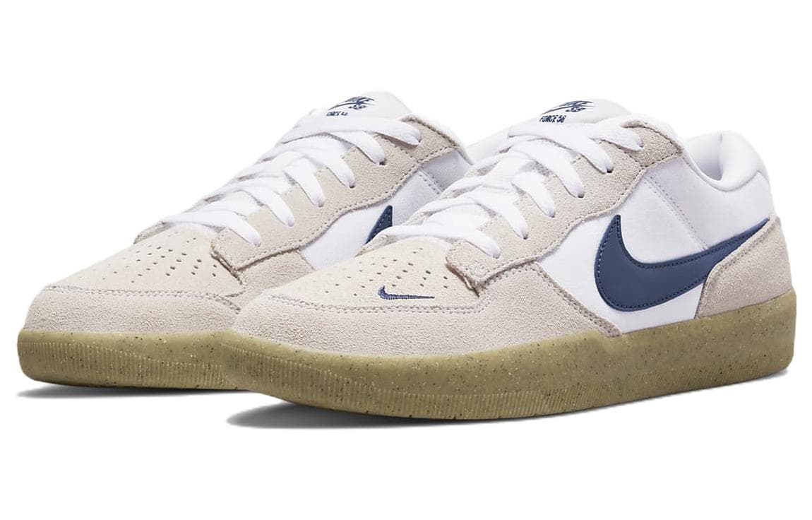Кроссовки Nike SB Force 58 Grey White Blue - изображение 3