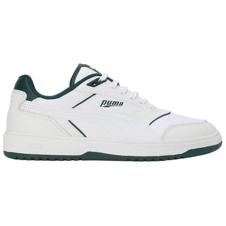 Кроссовки PUMA Doublecourt Low Скейтборд Обувь Мужская Белая Зеленая - изображение 2