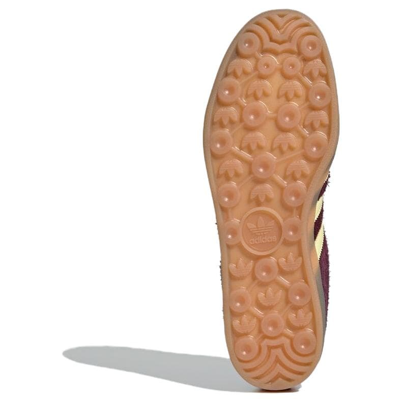Кроссовки Adidas Originals Gazelle Abrasion Resistant Низкие Кроссовки для скейтбординга Мужские Коричнево-желтые - изображение 5