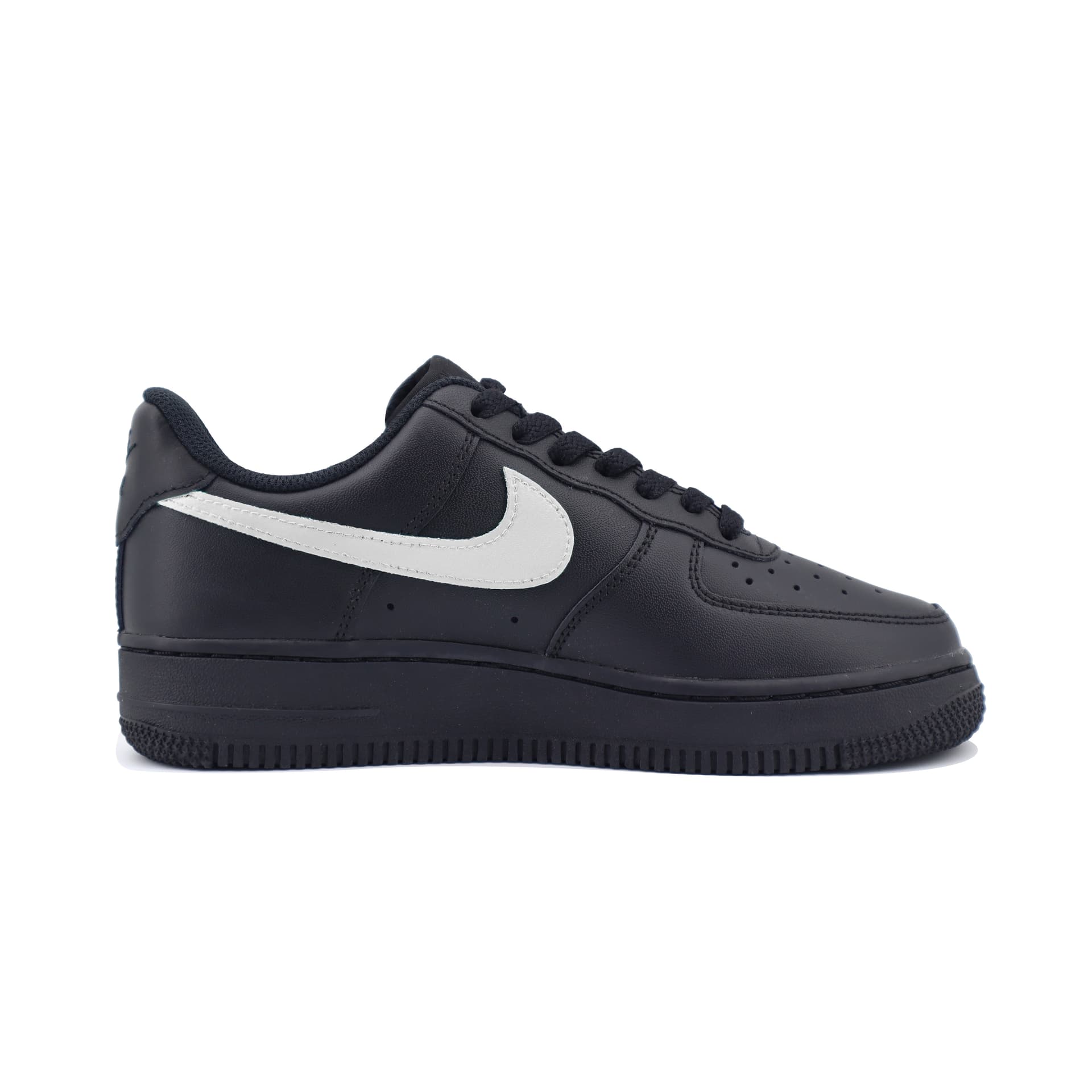 Кроссовки Nike Air Force 1 '07 Black Grey - изображение 2