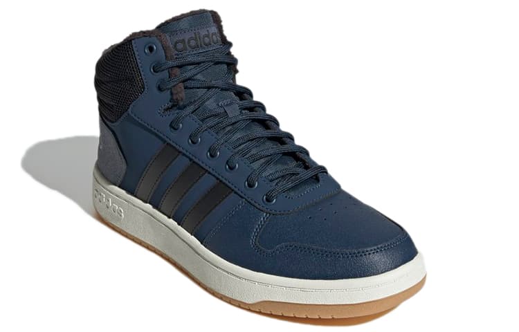 Кроссовки adidas Neo Hoops 2.0 Mid Navy - изображение 3