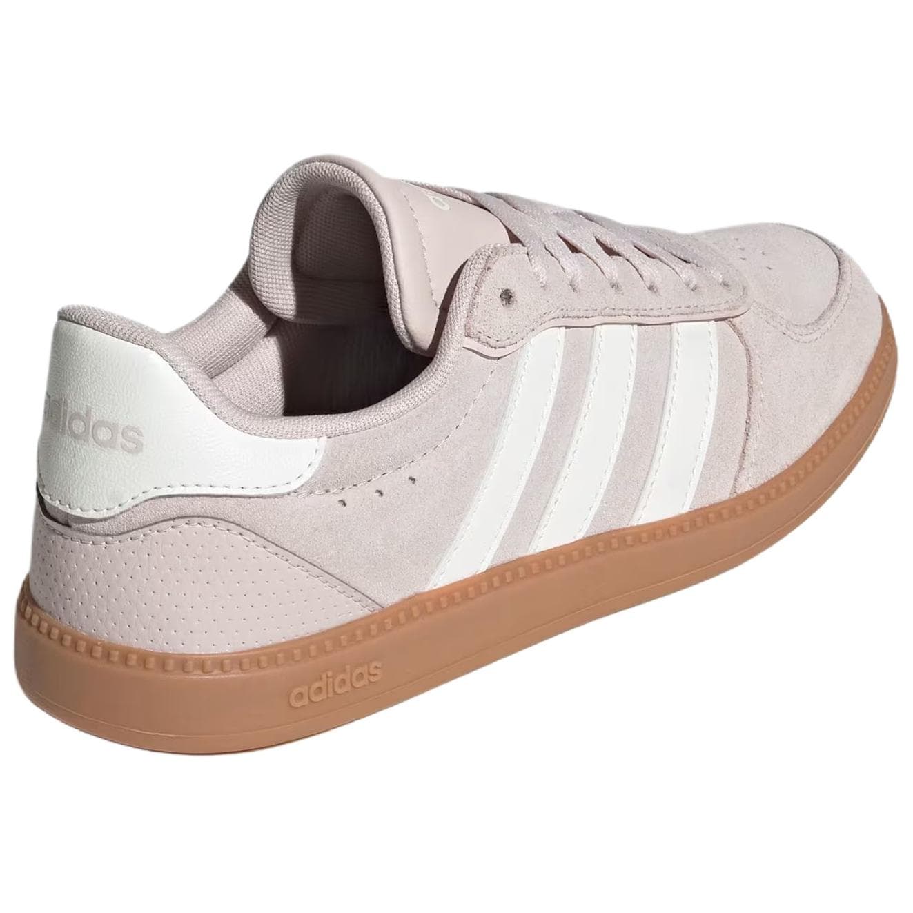 Кроссовки Adidas BREAKNET SLEEK Дышащие Скейтборд Кроссовки Женские Светло-Розовые - изображение 3