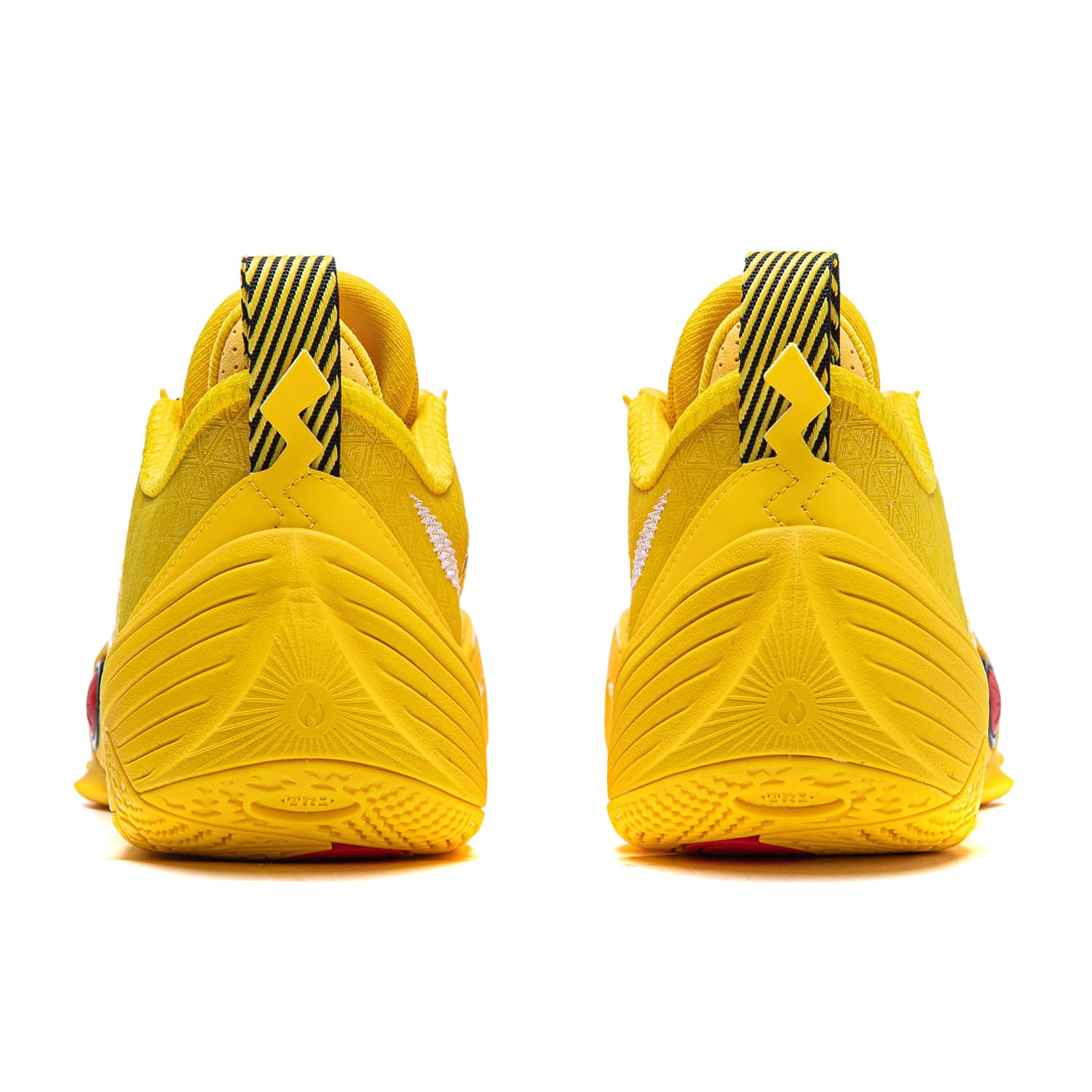 Кроссовки для баскетбола Li-Ning All City 14 с технологией Boom в подошве, стабильные, антискручивание, поддержка, удобные, амортизация, противоскользящие, отскок, износостойкие, низкие баскетбольные кроссовки мужские, желтый - изображение 5