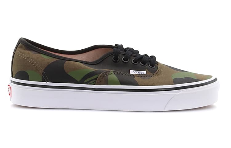 Кроссовки A BATHING APE x Vans Authentic 44 DX Green Camo - изображение 2
