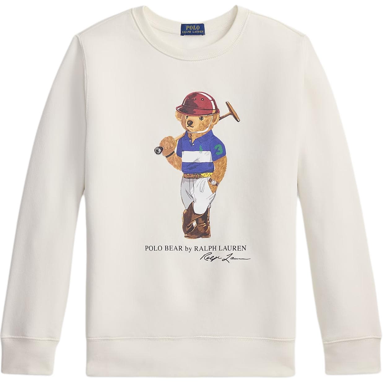 Кофта Polo Ralph Lauren Свитшот Polo Bear JIABAN Белый Подростки - изображение 1
