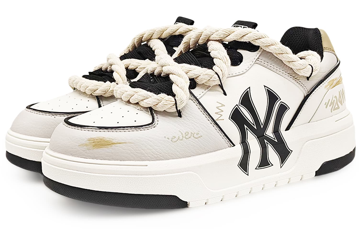 Кроссовки MLB Chunky Liner White Grey - изображение 4