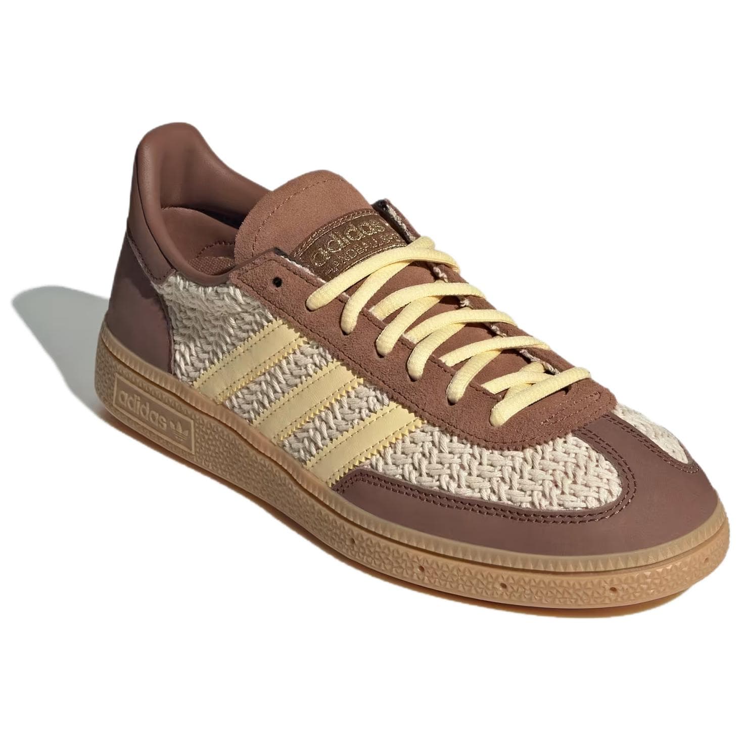 Кроссовки Adidas Originals HANDBALL SPEZIAL Текстиль Кожа Противоскользящий Устойчивый к истиранию Низкий верх Скейтборд Обувь - изображение 3