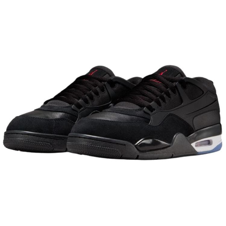 Ретро баскетбольные кроссовки Jordan Air Jordan 4 Винтажные Баскетбольные Кроссовки Мужские Черные - изображение 3