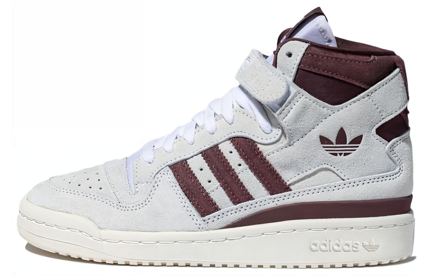 Кроссовки adidas Forum 84 High White Red - изображение 1