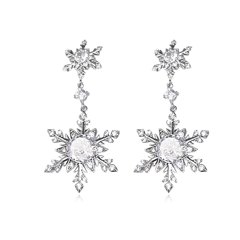Серьги ONEKISS Серьги из покрытого золотом медного кубического циркония женские - изображение 1