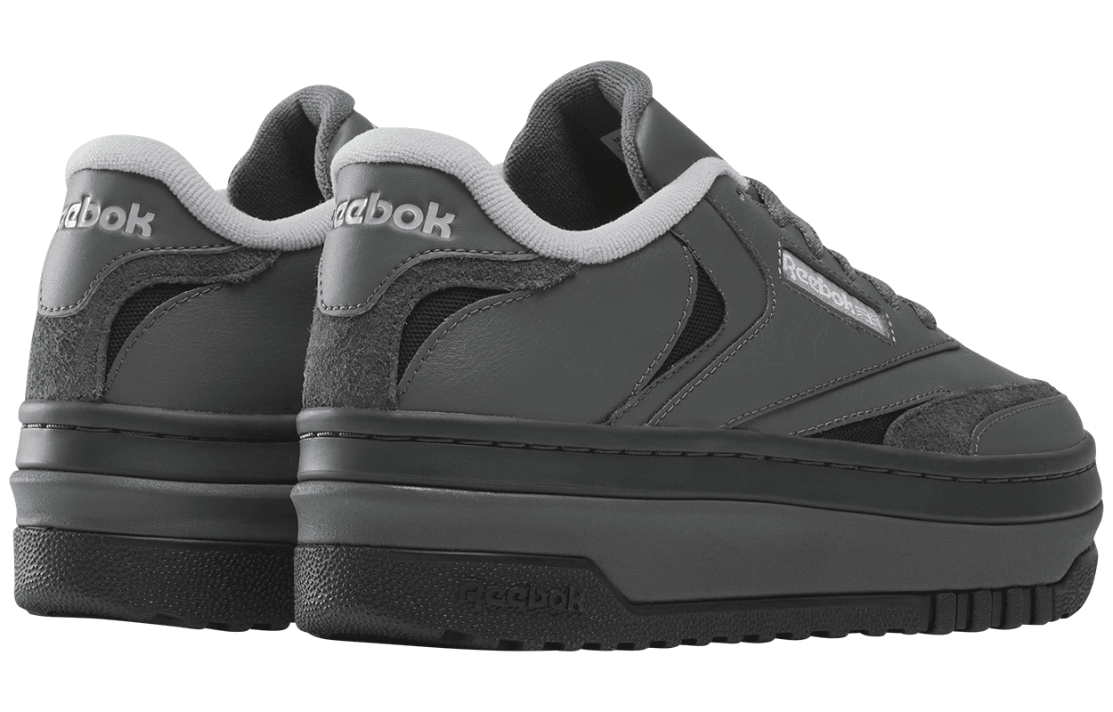 Кроссовки REEBOK Club C Low Скейтборд Обувь Женская Черная - изображение 3