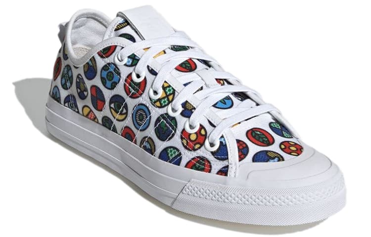 Кроссовки Craig Karl x adidas Originals Nizza RF White Blue Red - изображение 3