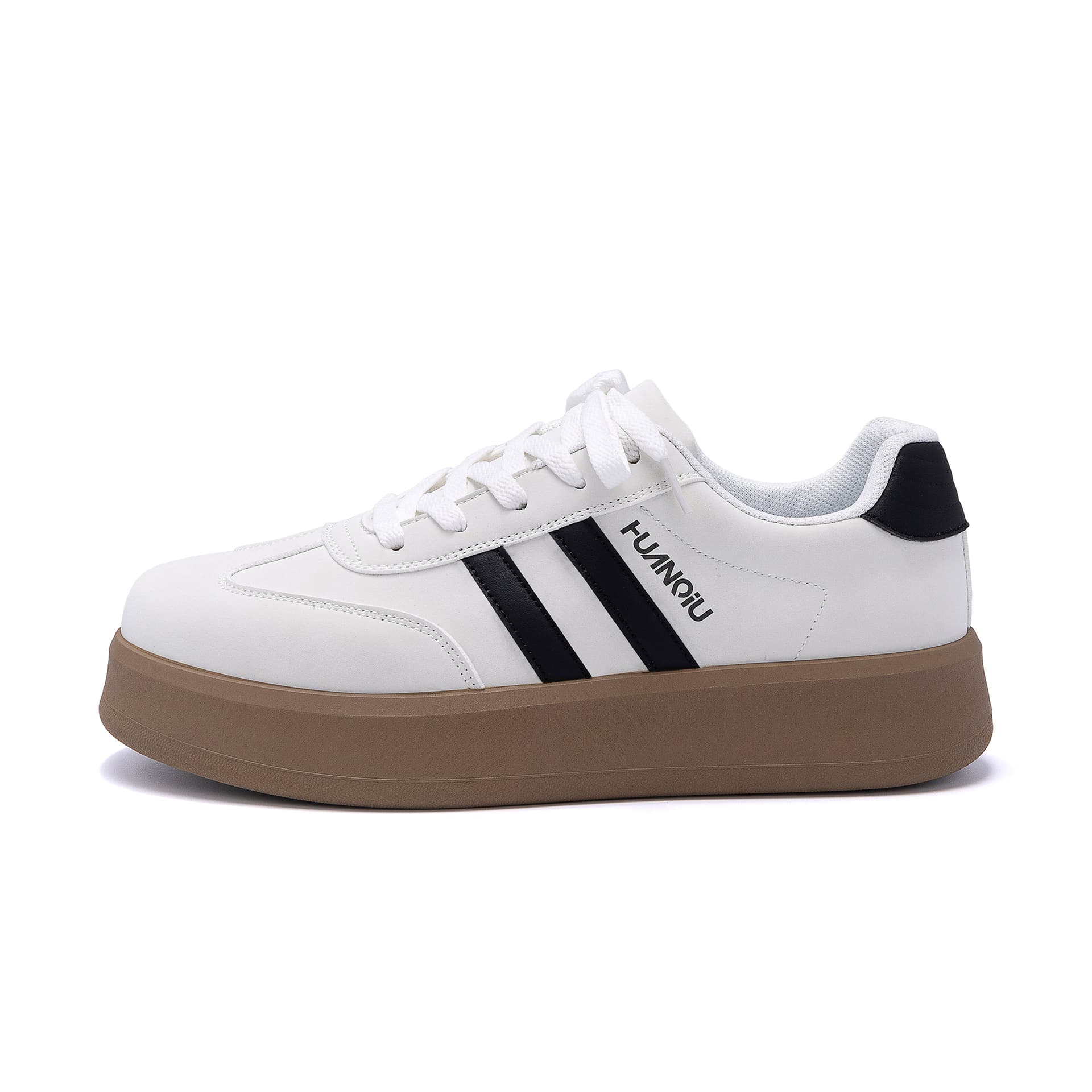 Кроссовки HUANQIU Classic Low Top White Black - изображение 1